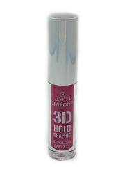 Maroof 3D Holographic Sparkle Lip Gloss, 5g, 07 Dark Pink, Pink